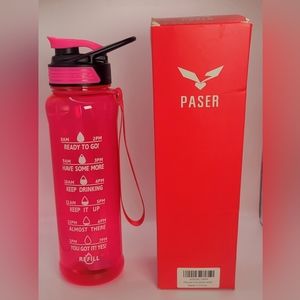 PASER 24/32 oz Motivational Water Bottle